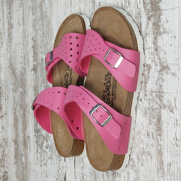 🟪NIB Sz 36 Birkenstock Birki's Pink Freeport Slide Sandal - Picture 10 of 16